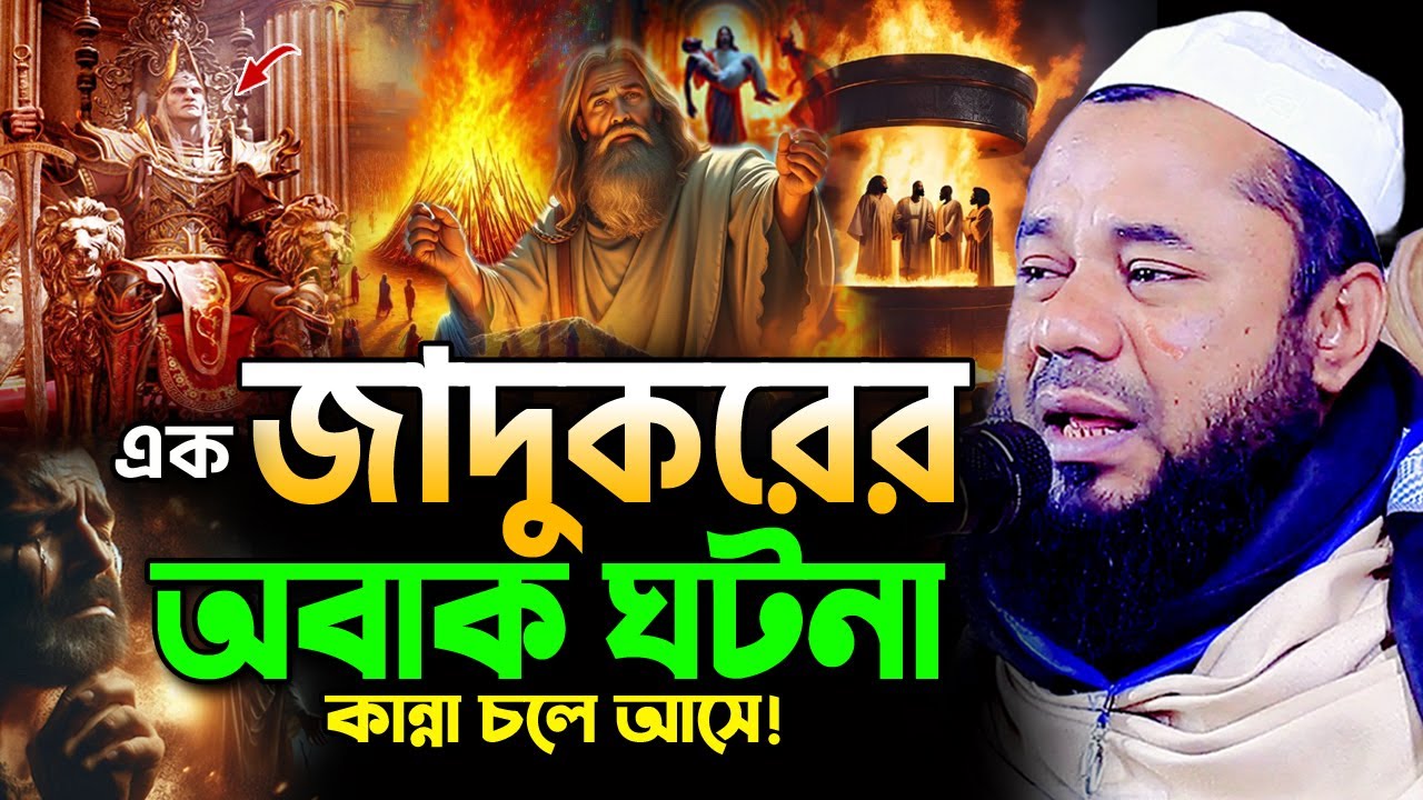 বিশ্বনবী(স) ও যাদুকরের আশ্চর্য এক ঘটনা! শরিফুজ্জামান রাজিবপুরী ওয়াজ ২০২৫ Sharifuzzaman Rajibpuri Waz