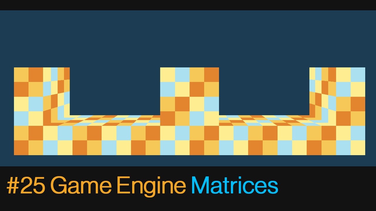 #25 Как создать игровой движок | C++ и OpenGL | Общий модуль - Матрицы