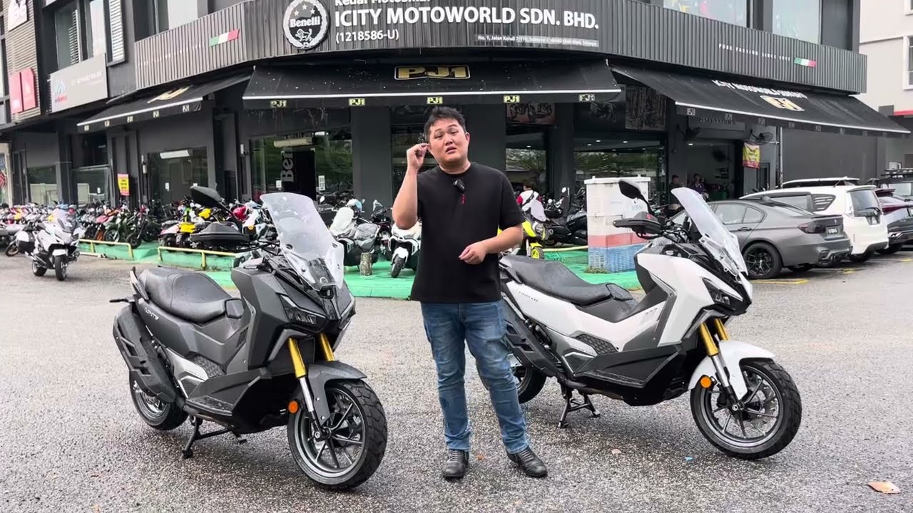 New SYM ADXTG 400 Scooter Review Icity Motoworld