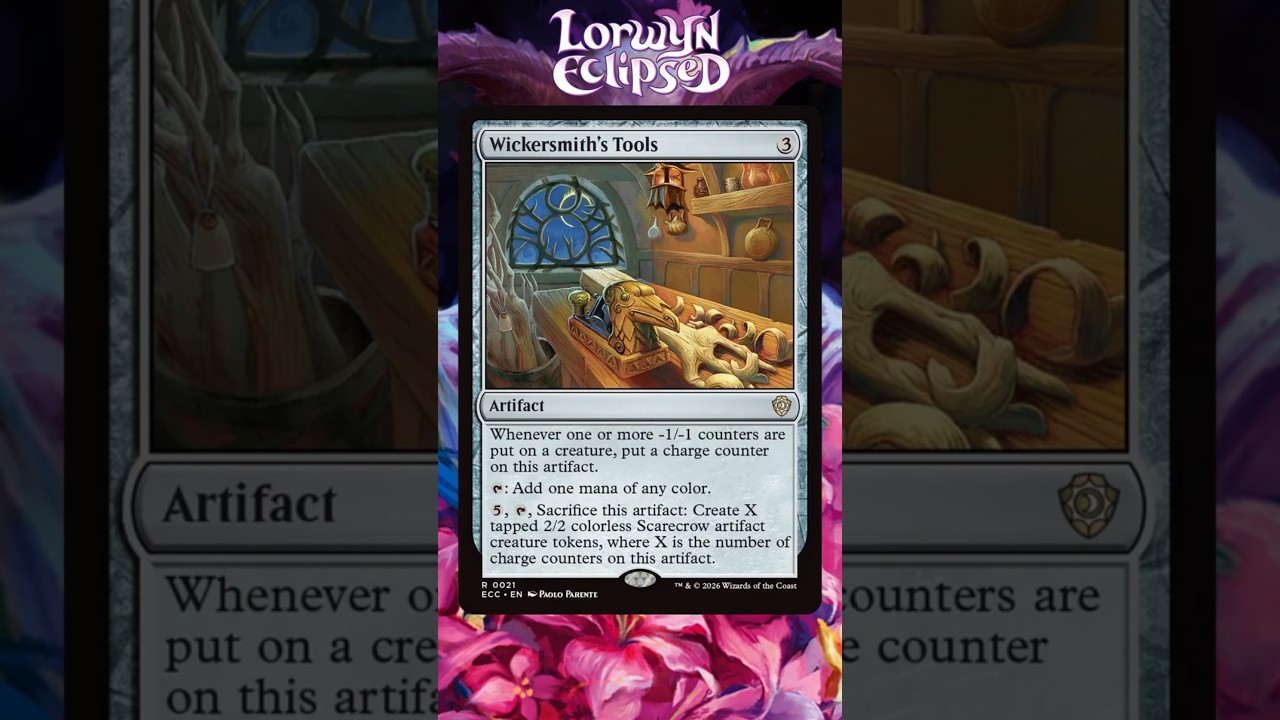 Wickersmith's Tools - MTG Lorwyn Eclipsed Commander Potential #MTGECL