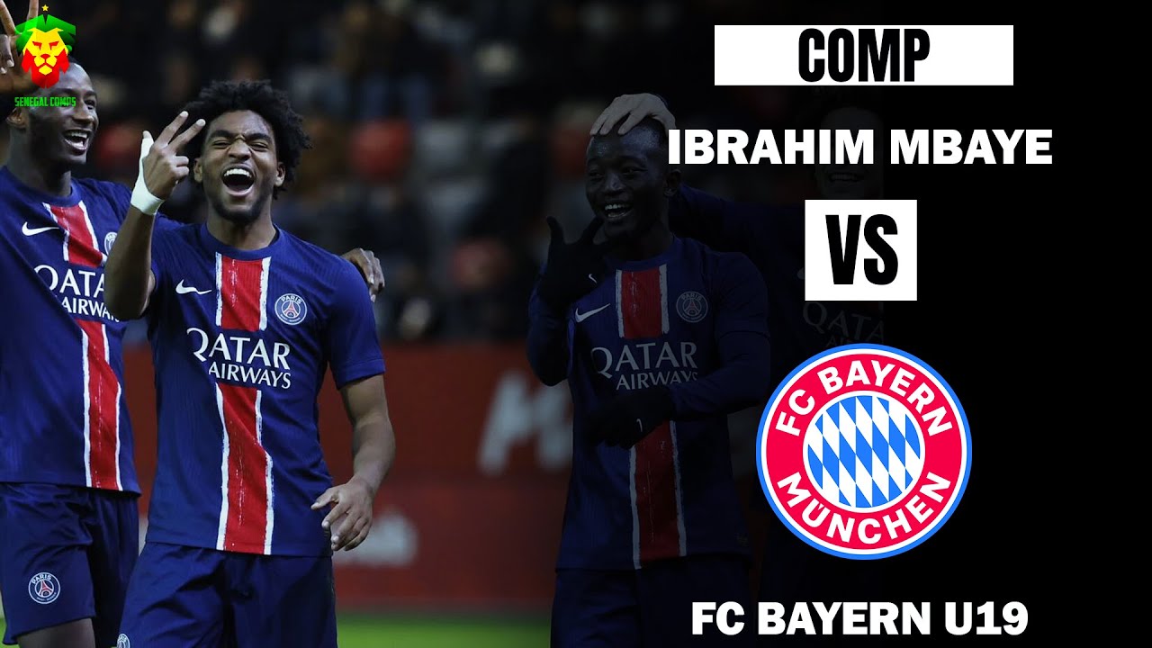 Ibrahim Mbaye vs FC Bayern U19 | 2 buts 1 assist