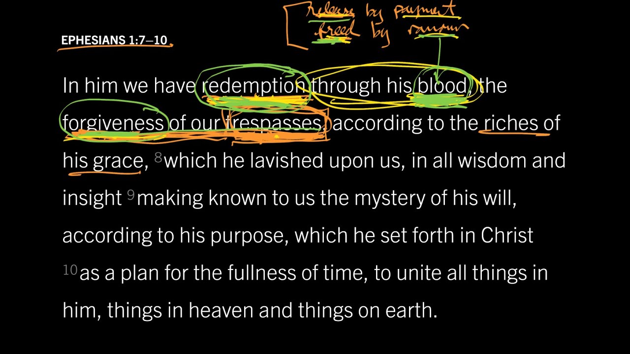 God Saves Us from His Own Wrath: Ephesians 1:7–10, Part 2