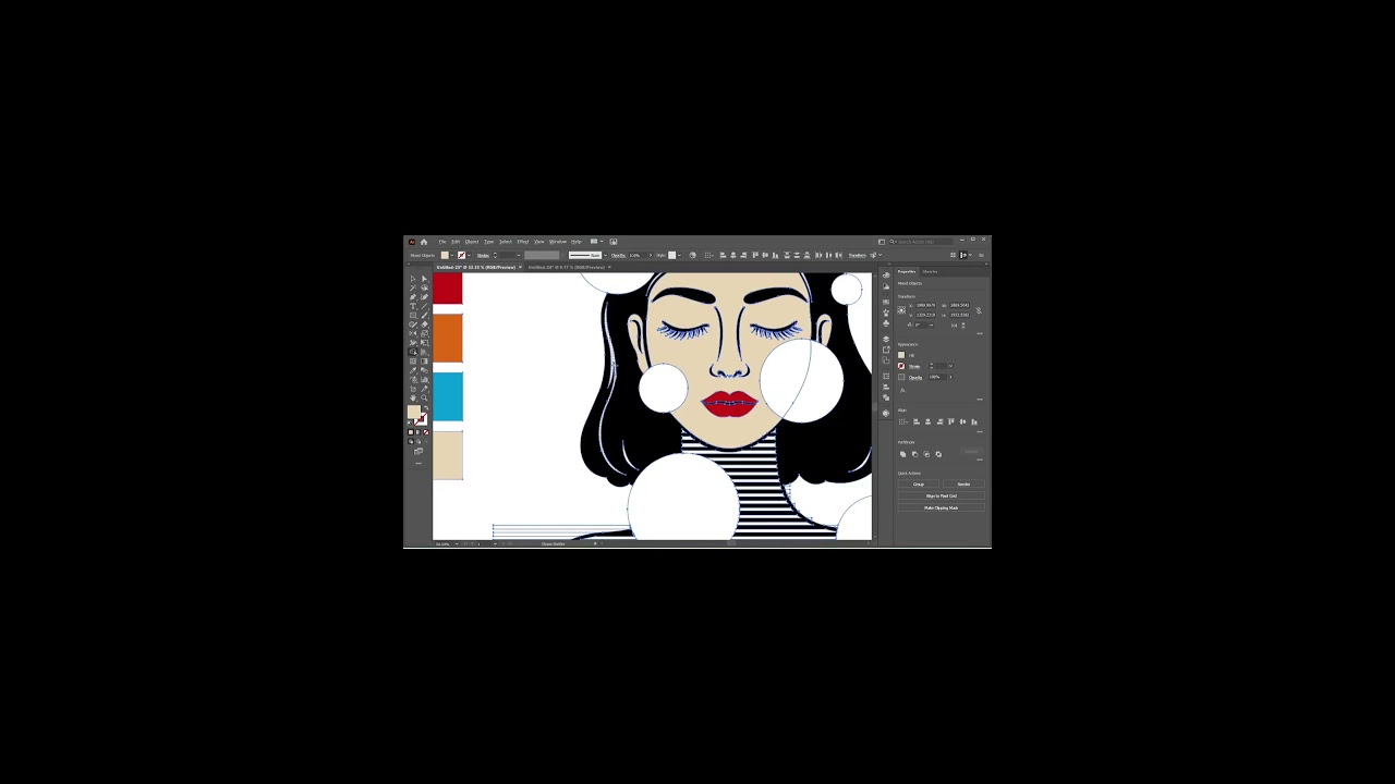 Colors of Calm: Abstract Female Portrait 🎨Where simplicity meets emotion &mdash; a modern face