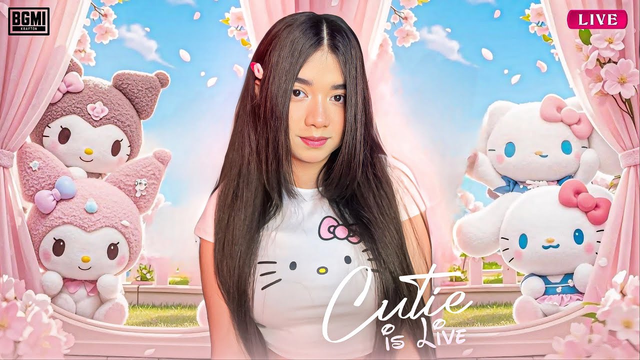 BGMI W/TEAMCODES | Cutie is live 
