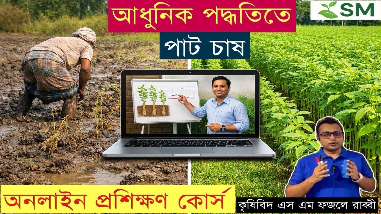 আধুনিক পাট চাষ প্রশিক্ষণ ২০২৬ | বেশি ফলনের সঠিক কৌশল