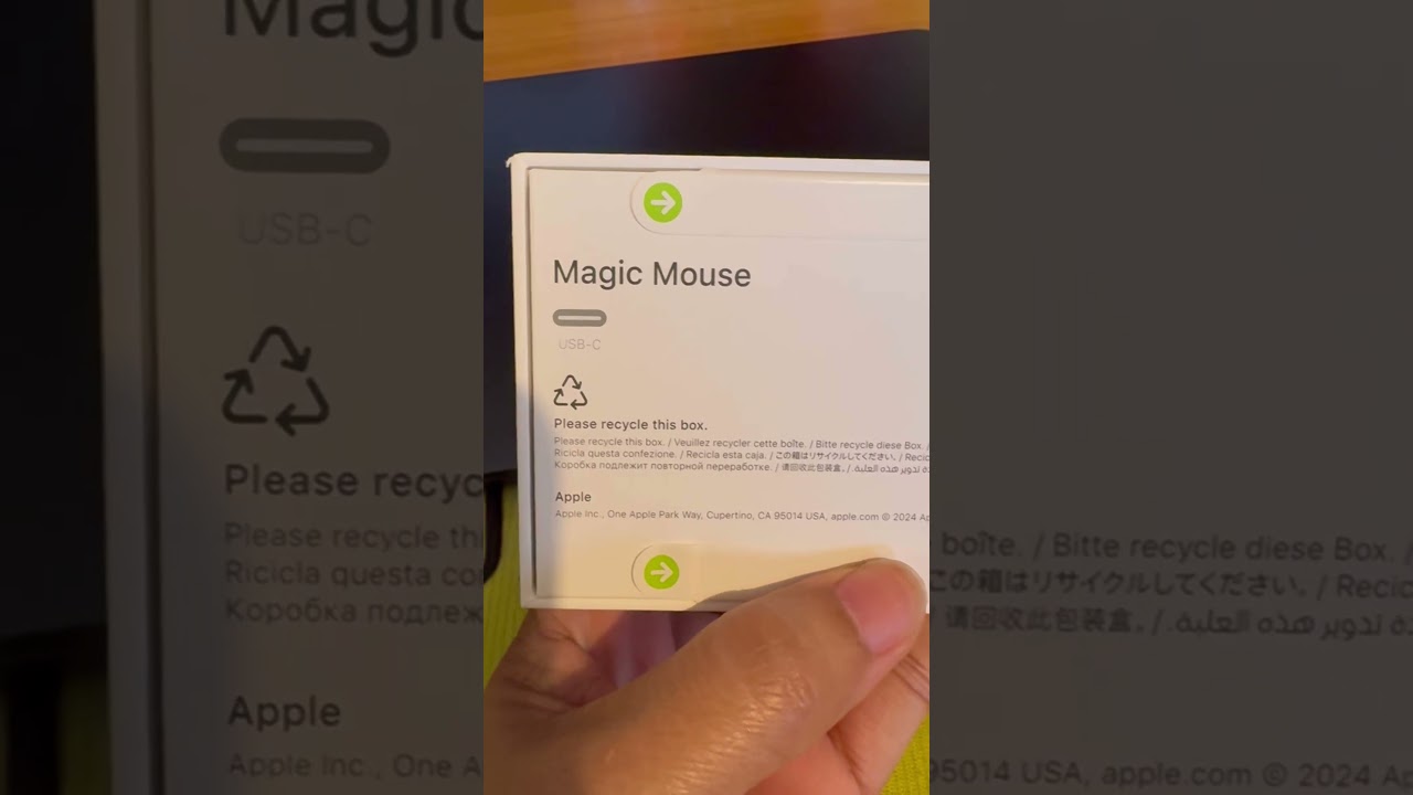 Magic Mouse Apple Brand New #shorts #magicmouse #apple #wireless