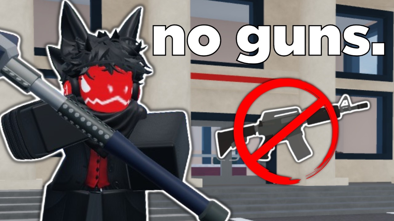 Can You Beat RUNAWAYS Without a Gun? (Roblox)