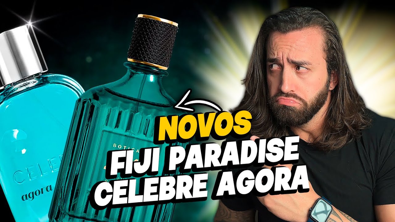 LANÇAMENTOS DO BOTICÁRIO PERFEITOS PRA USAR COMO ASSINATURA! 214 FIJI PARADISE E CELEBRE AGORA!