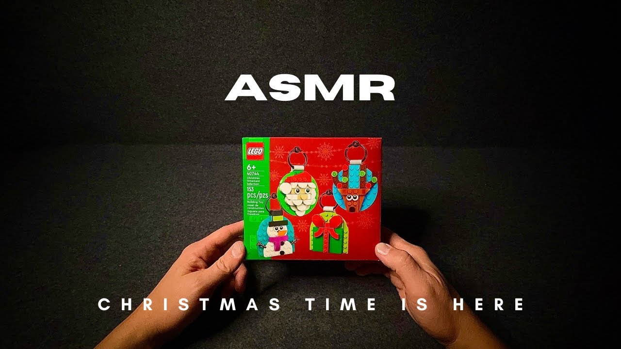 ASMR | Праздничное веселье с LEGO 🎄 | Шепот, постукивание и рождественское настроение