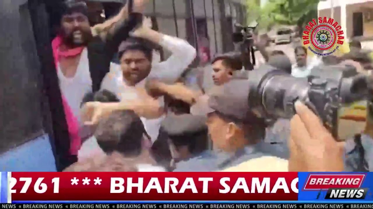 BRS Leaders Protest At Raj Bhavan | Telangana | Cm Revanth Reddy | Congress
