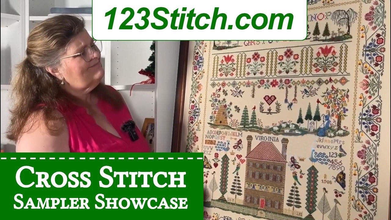123Stitch.com | Cross Stitch Sampler Showcase for FlossTube