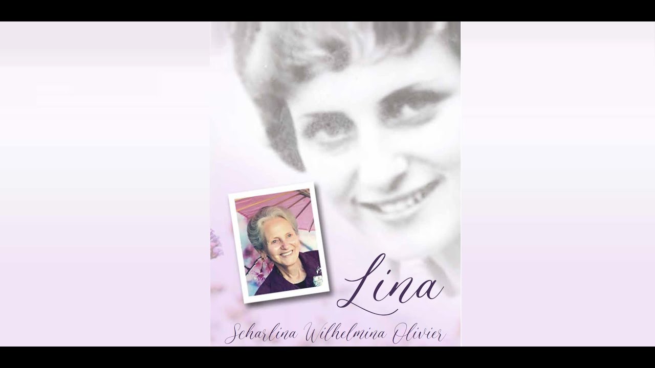 Sis Lina Olivier Funeral Burial Site
