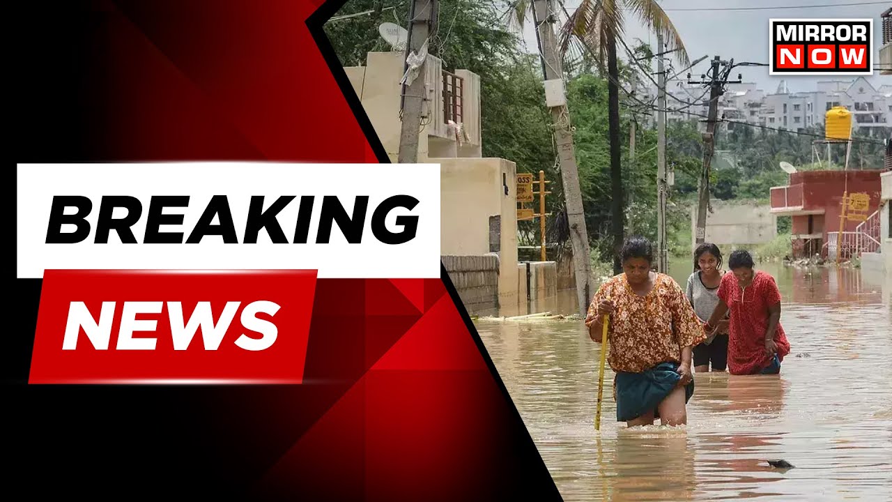 Breaking News: After Heavy Rainfall In Bengaluru On Monday Night, Orange Alert Issued In The State