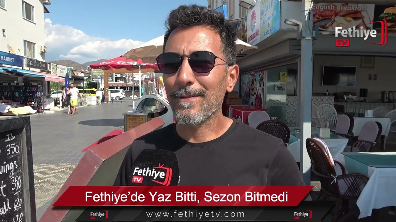 Fethiye’de Yaz Bitti, Sezon Bitmedi