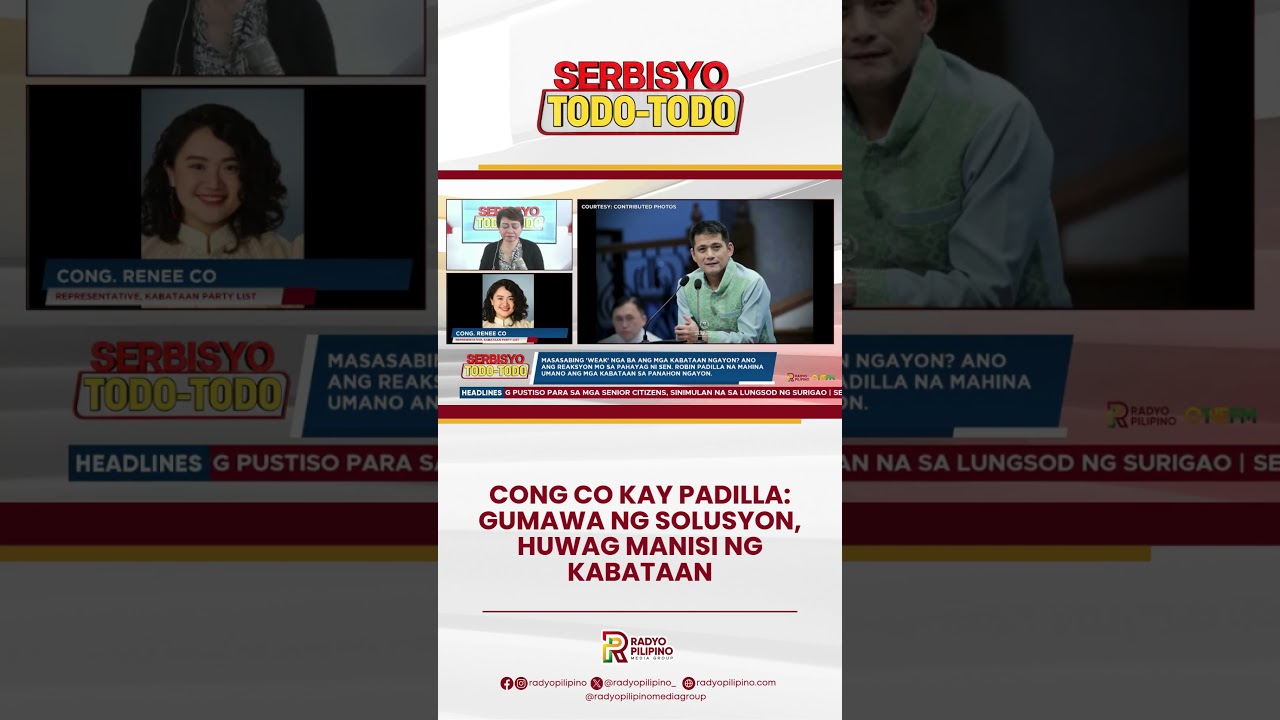 Cong. Renee Co, Bumuwelta sa 