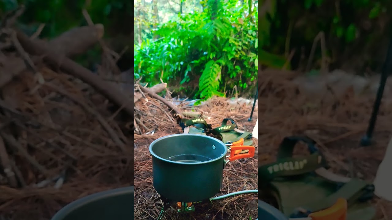 Bersantai Di Pinggir Sungai - Solo Camping #solocamping #shortsvideo #shortvideo #shortvideos