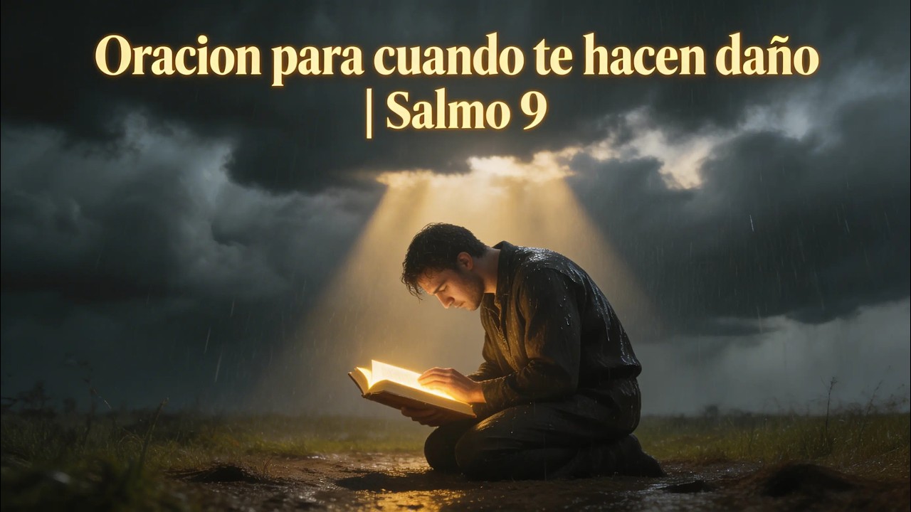 Oración para cuando te hacen daño | Salmo 9 - Oración contra enemigos injustos