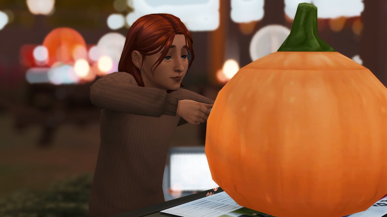 ep O6┊copperdale fall festival 🎃 | the sims 4 | single mom in fall 🍂