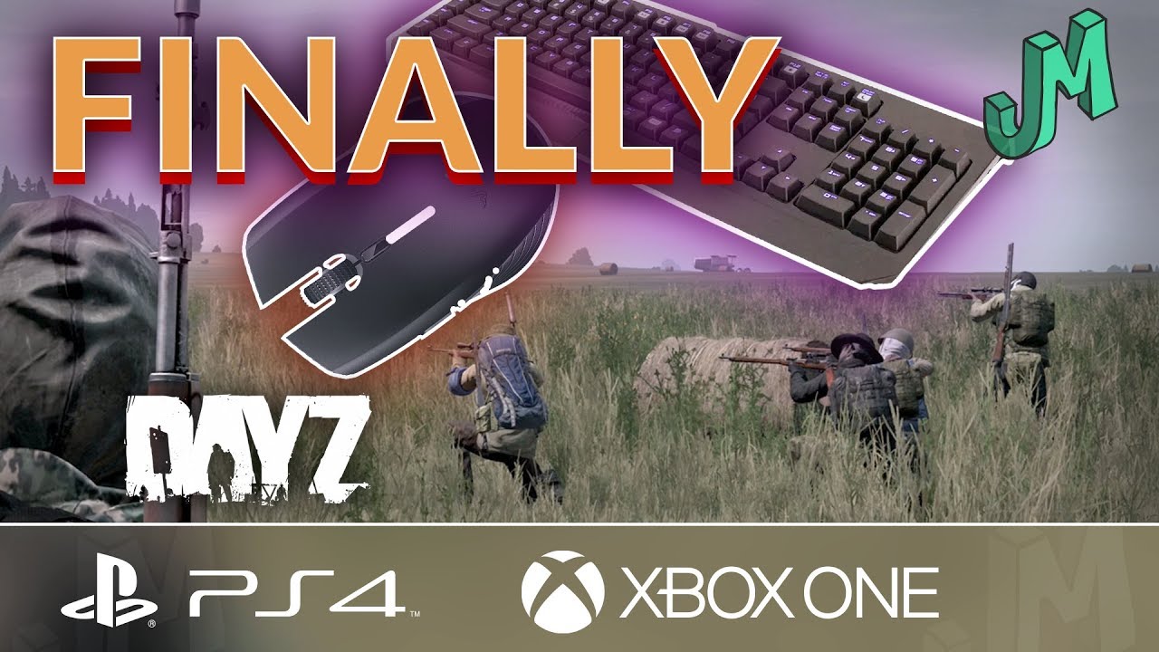 DayZ 🎒 Мышь и клавиатура на 🎮 PS4 и Xbox