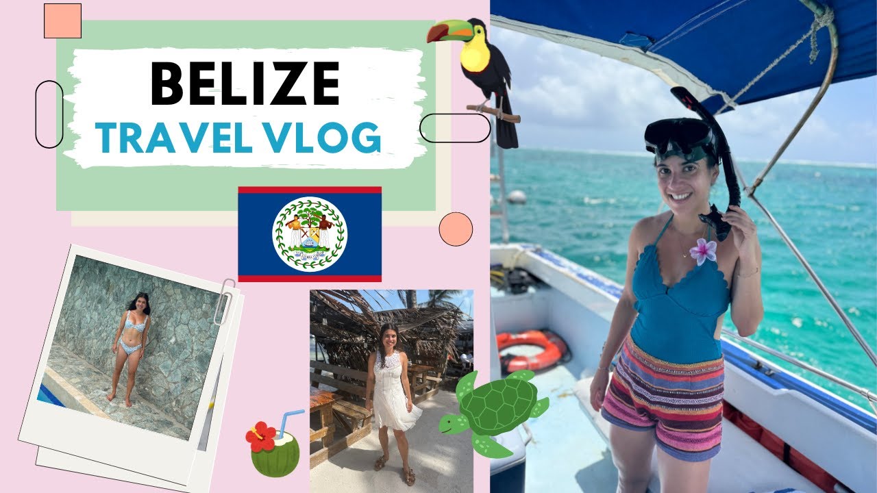 BELIZE TRAVEL VLOG | Ambergris Caye, San Pedro 🇧🇿 🌴