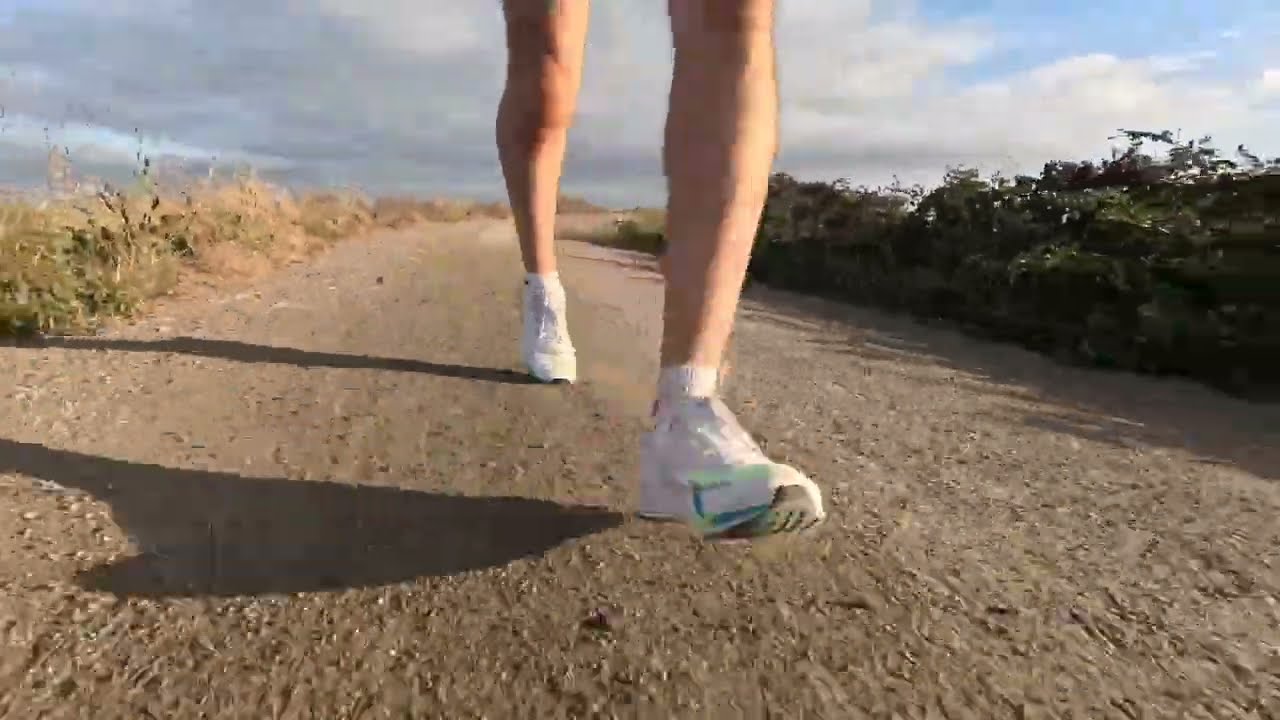 ASMR Trail Running Sounds | 15 minutes on Earth and Gravel