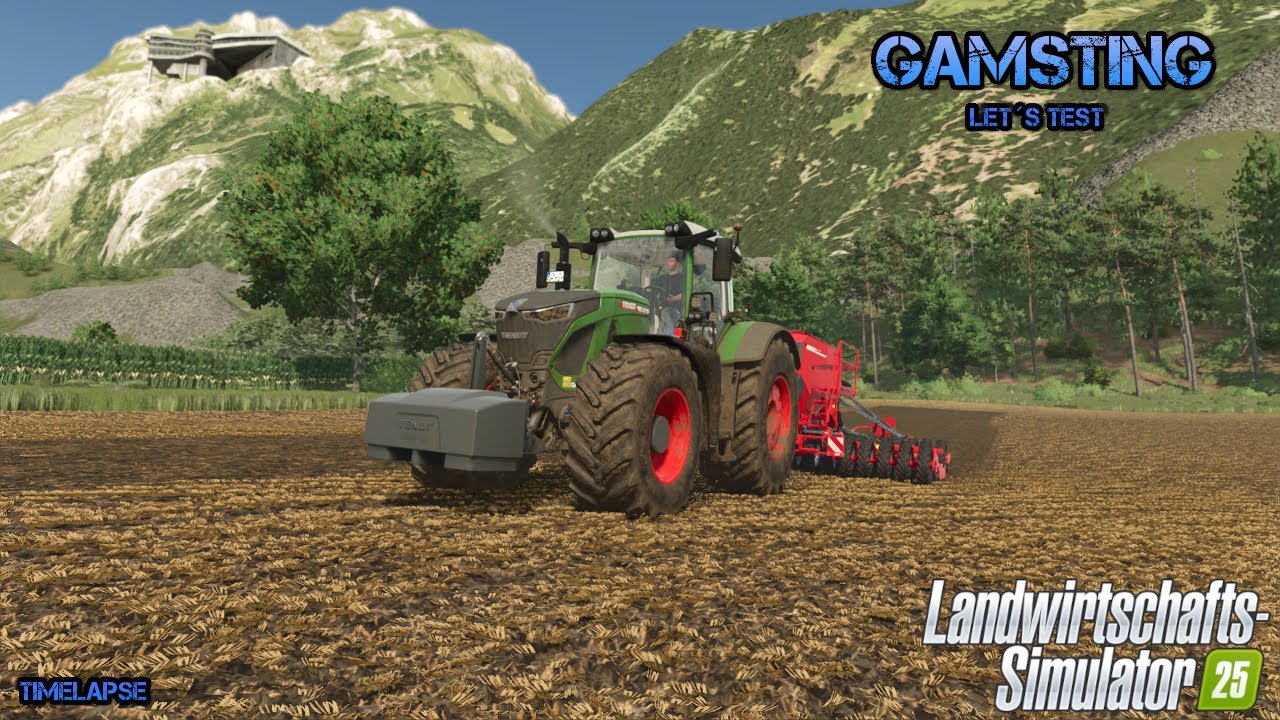 👩‍🌾🚜Let´s Test 👉 Ls25_GAMSTING2K25 V1.2 #LS25👉WinterGerste Drillen👩‍🌾🚜