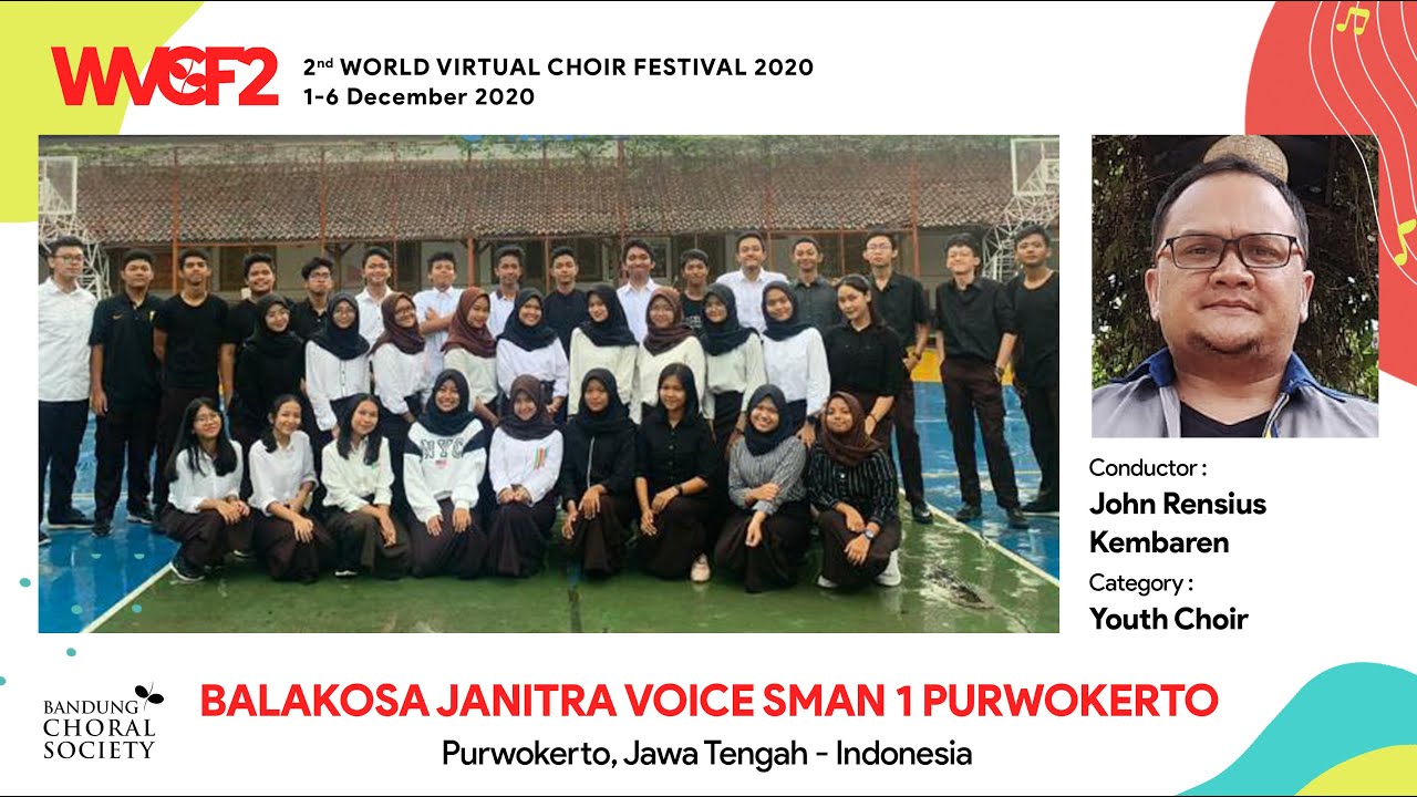 [WVCF2 018] BALAKOSA JANITRA VOICE SMA NEGERI 1 PURWOKERTO - LISTEN