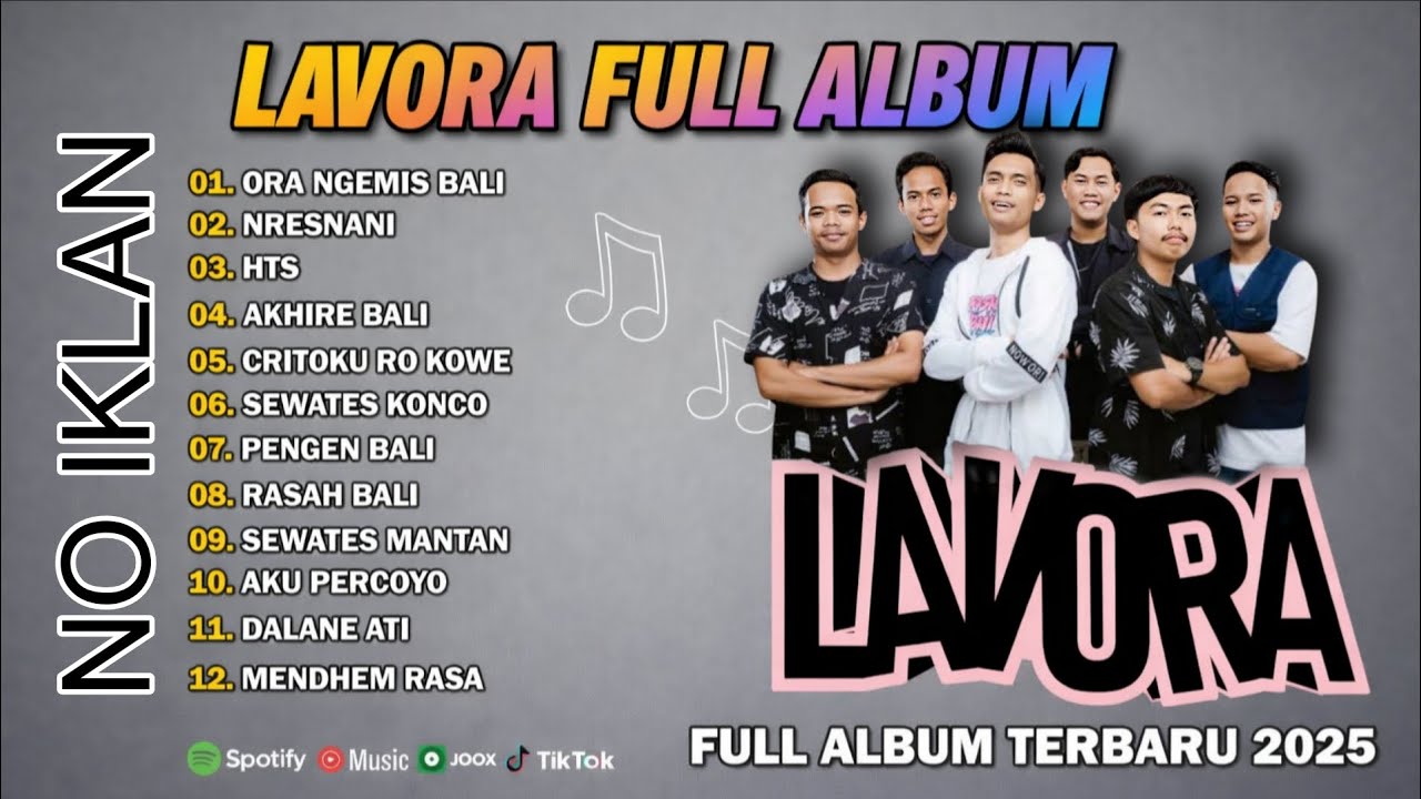 LAVORA FULL ALBUM 2025 NO IKLAN || LAGU CIDRO - LAGU JAWA HITS...