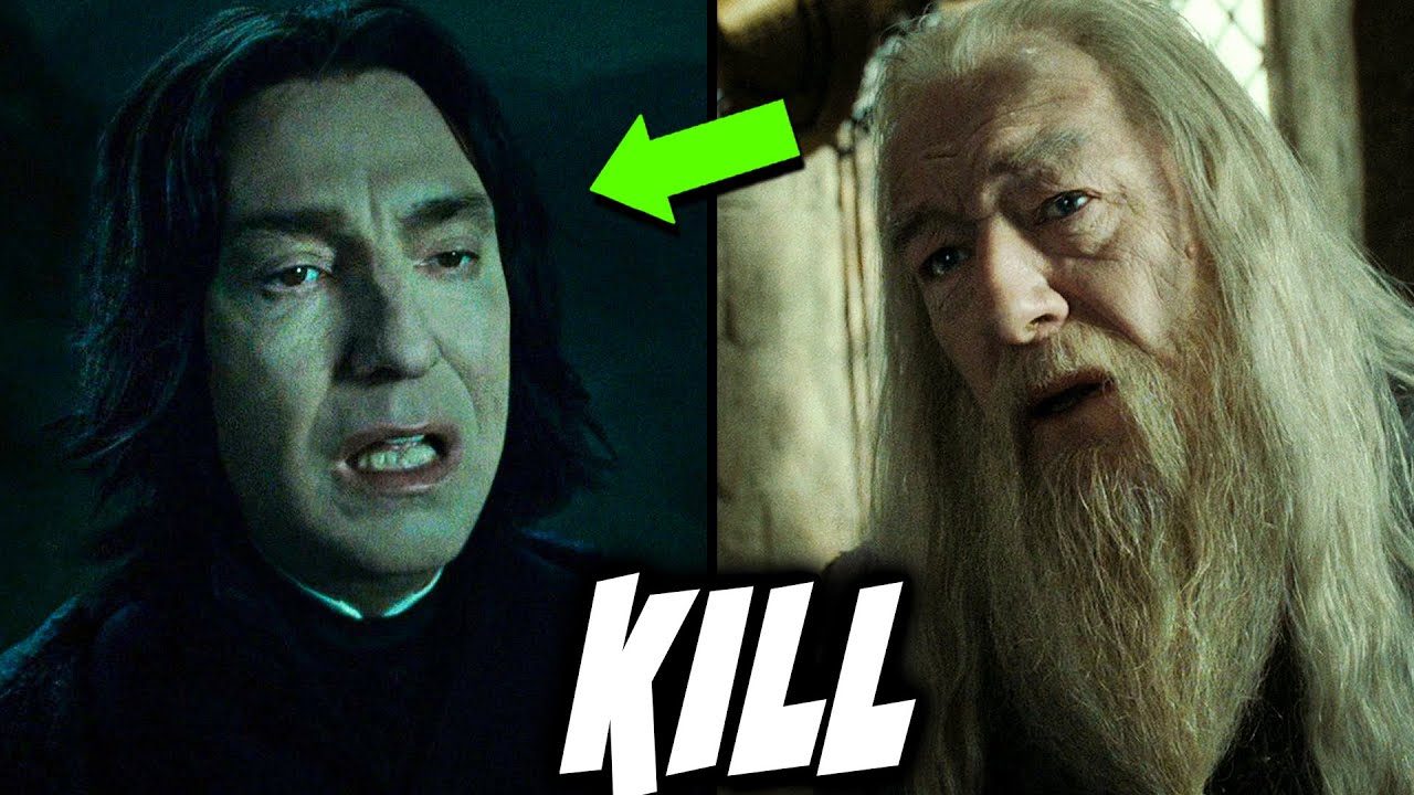 Why Didn't Dumbledore KILL Snape at the Hilltop? - Harry Potter Explained