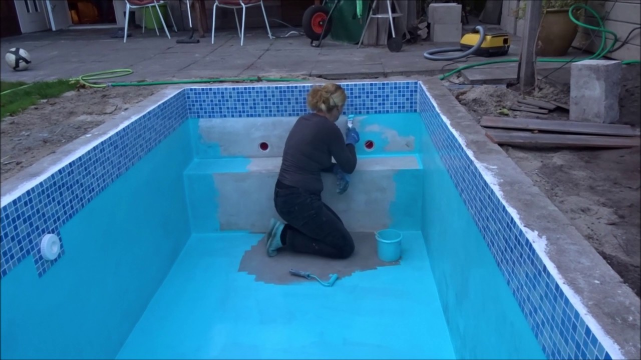 DIY Pool Painting with Nicole 🖌️ | How to Build a Swimming Pool (Episode 8)