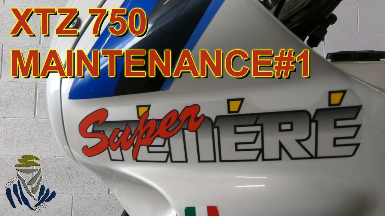 ST XTZ 750 MAINTENANCE #1