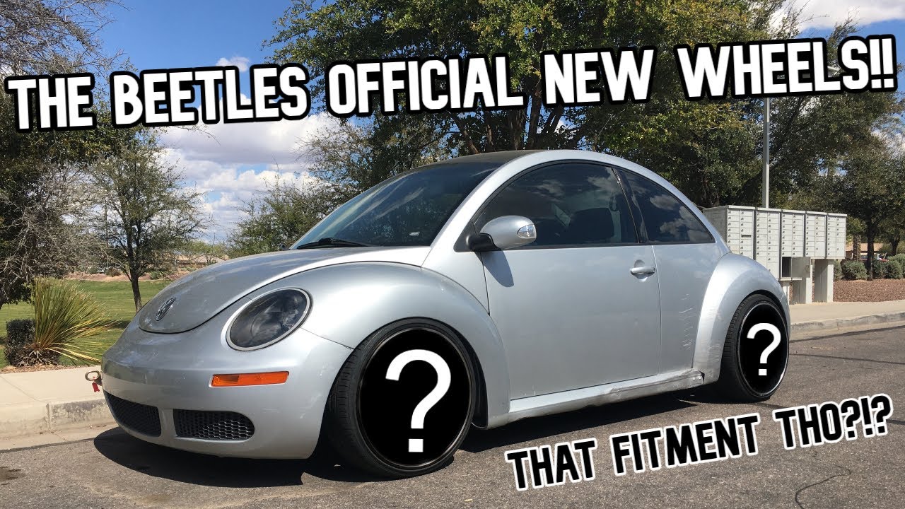 THE VW BEETLE/BUG GETS NEW WHEELS & ACTUAL FITMENT!!