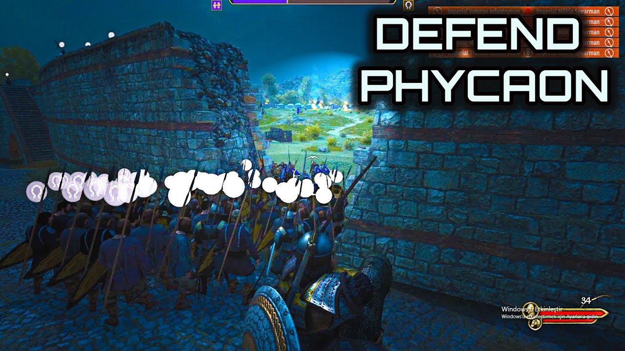Mount & Blade II: Bannerlord - Black - Defending of Phycaon 238vs309