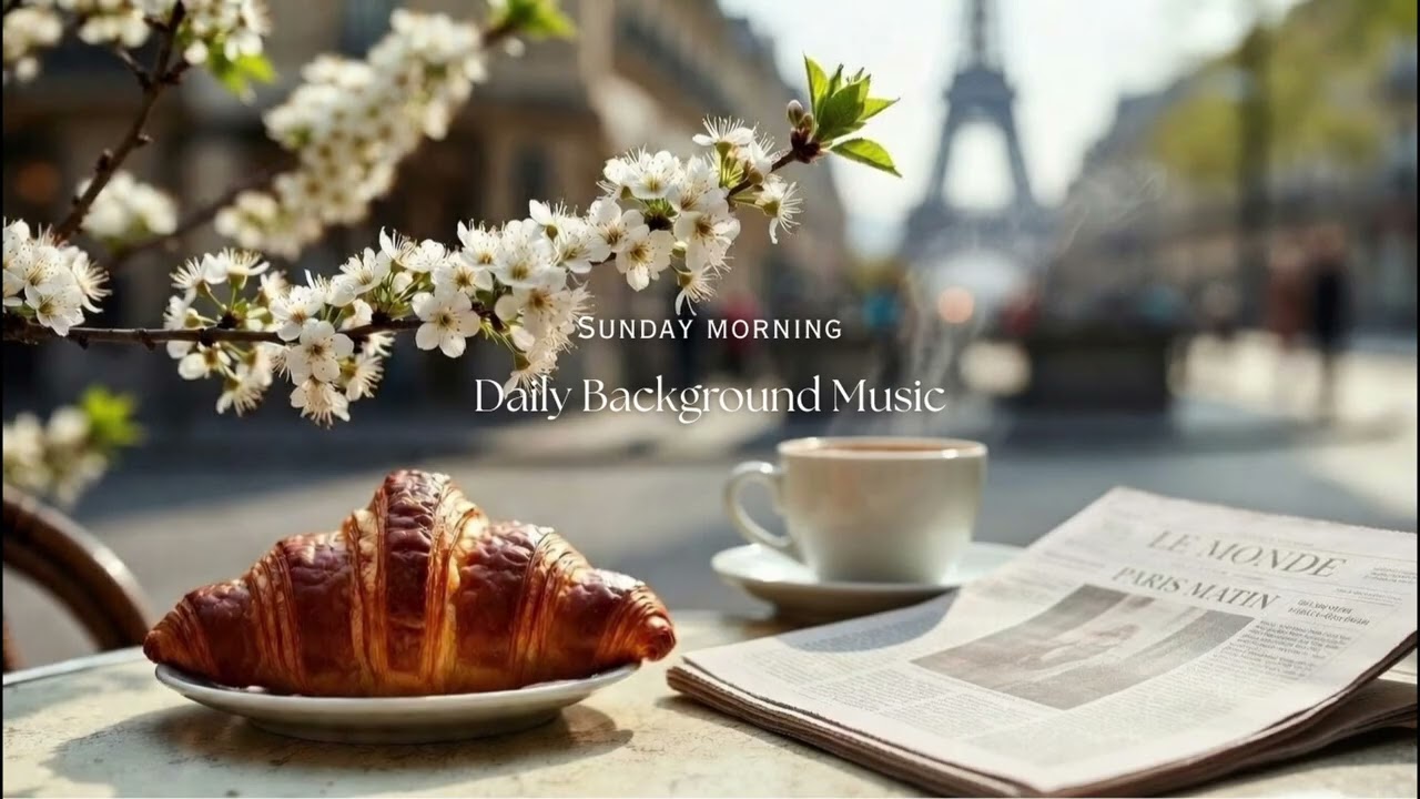 🌿 Slow Sunday Morning | Chill Music for Coffee & Relaxing at Home
