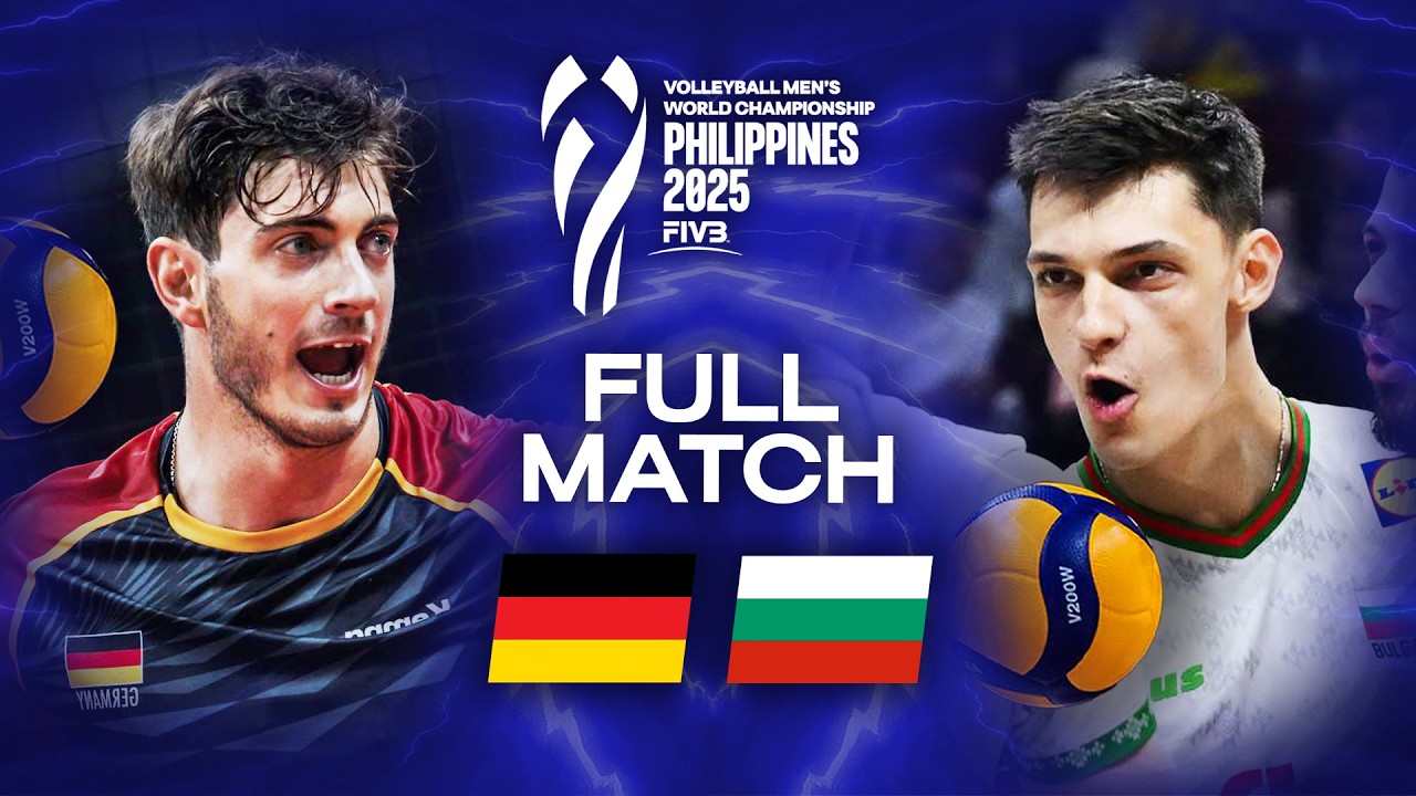 Germany 🇩🇪 vs. Bulgaria 🇧🇬 | Full Match | World Championship 2025 - Men