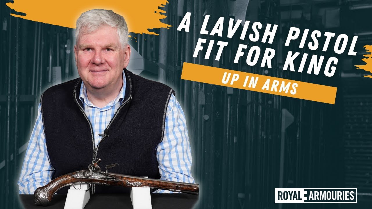 The royal pistol belonging to James II/VII. With firearm and weapons expert, Mark Murray-Flutter