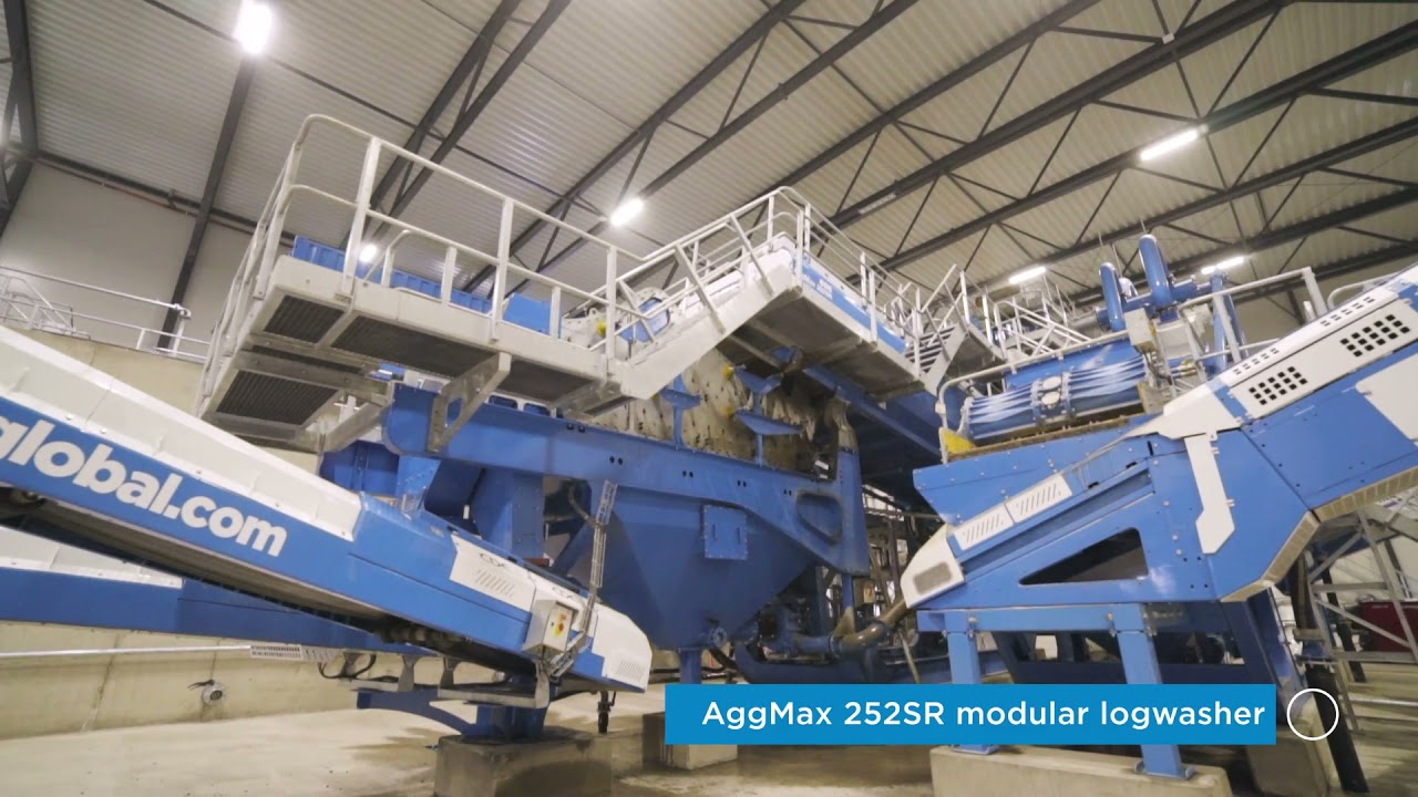 250TPH C&D Waste Recycling Wet Processing Plant in Norway - CDE and AF Decom