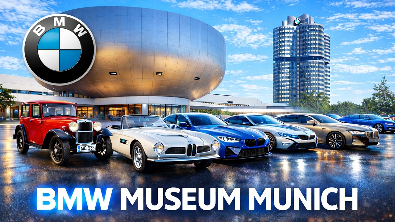 Inside BMW's Iconic Museum | 4K Tour of the Bowl Architecture & Rare M Series