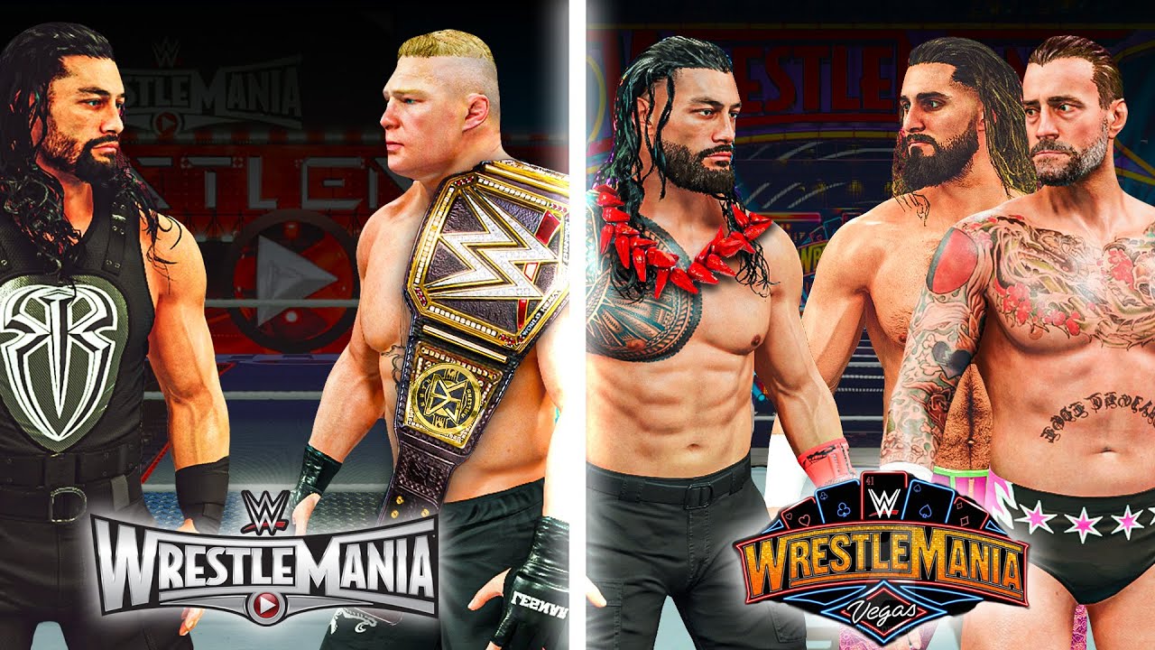 Я сыграл КАЖДЫЙ матч Романа Рейнса на WrestleMania!