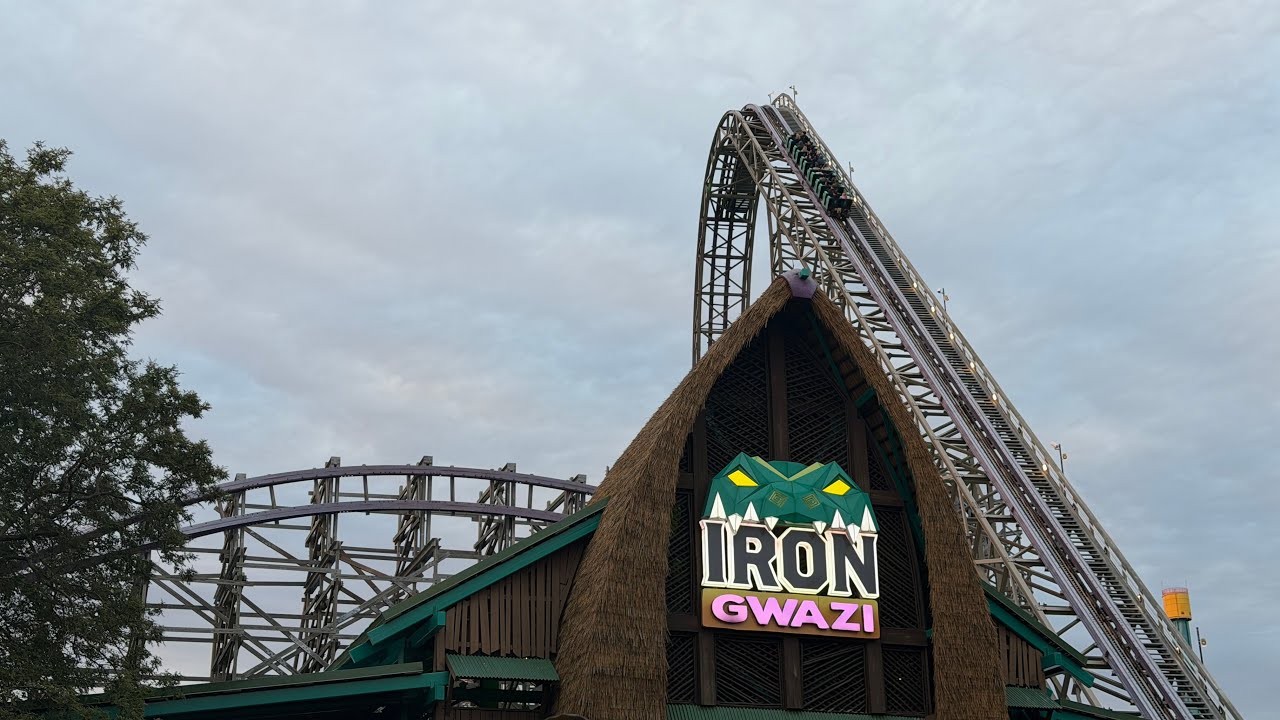 Iron Gwazi Offride || Busch Gardens Tampa 2025