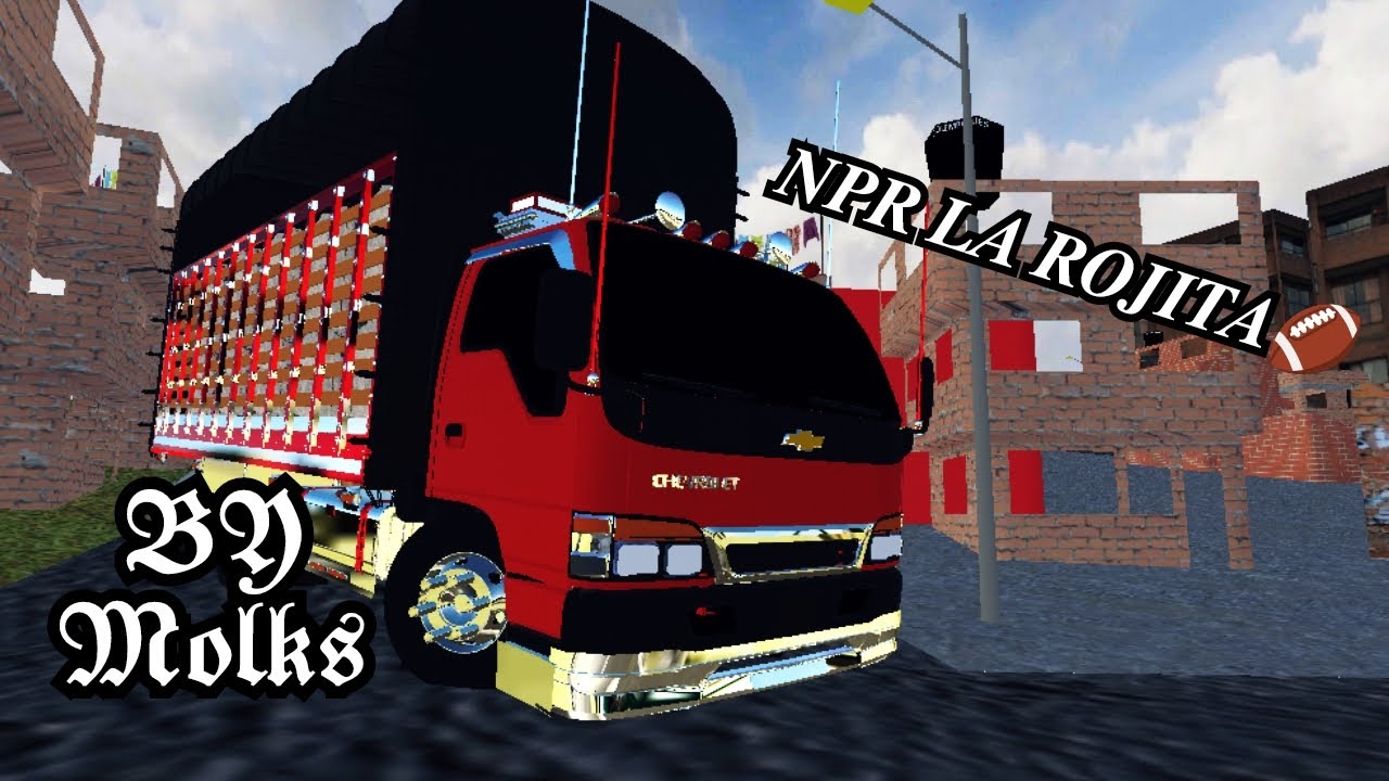 MOD PARA PROTON BUS SIMULATOR(PBSU)CAMION NPR LA ROJITA DECARGALOO YAA❤🇨🇴