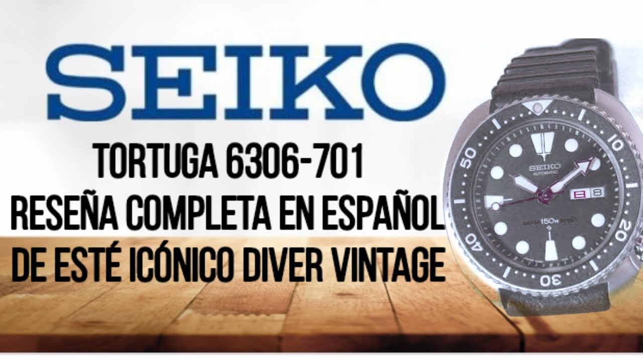 🔴Reseña Seiko 6309-7040 una auténtica joya