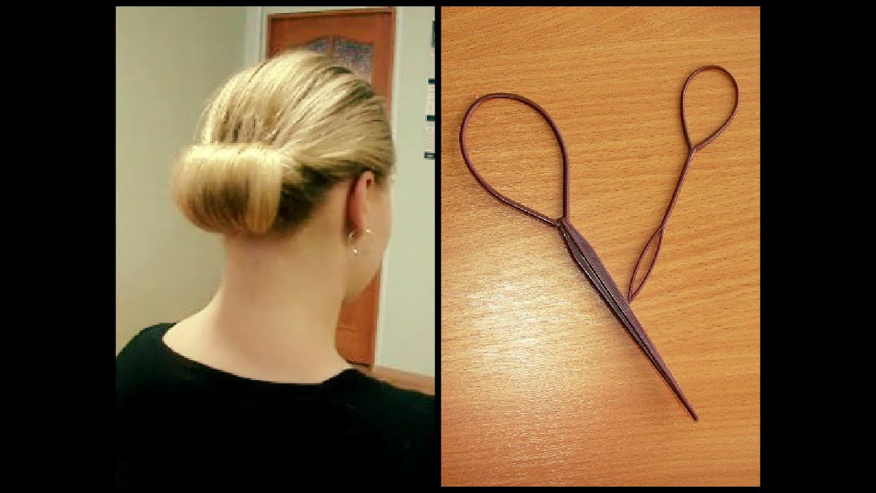 ЭЛЕГАНТНАЯ ПРИЧЁСКА. видео-урок. ПЕТЛИ. Hair tutorial  Peinado