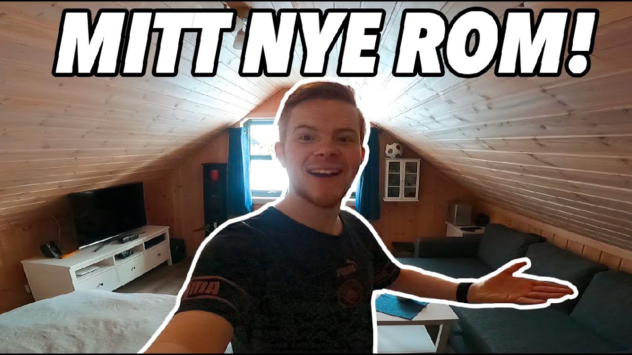 MITT NYE ROM!🤩❤️