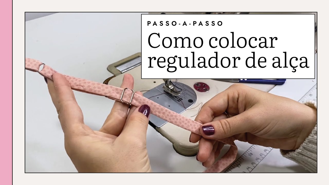 Como colocar reguladores de alças em roupas