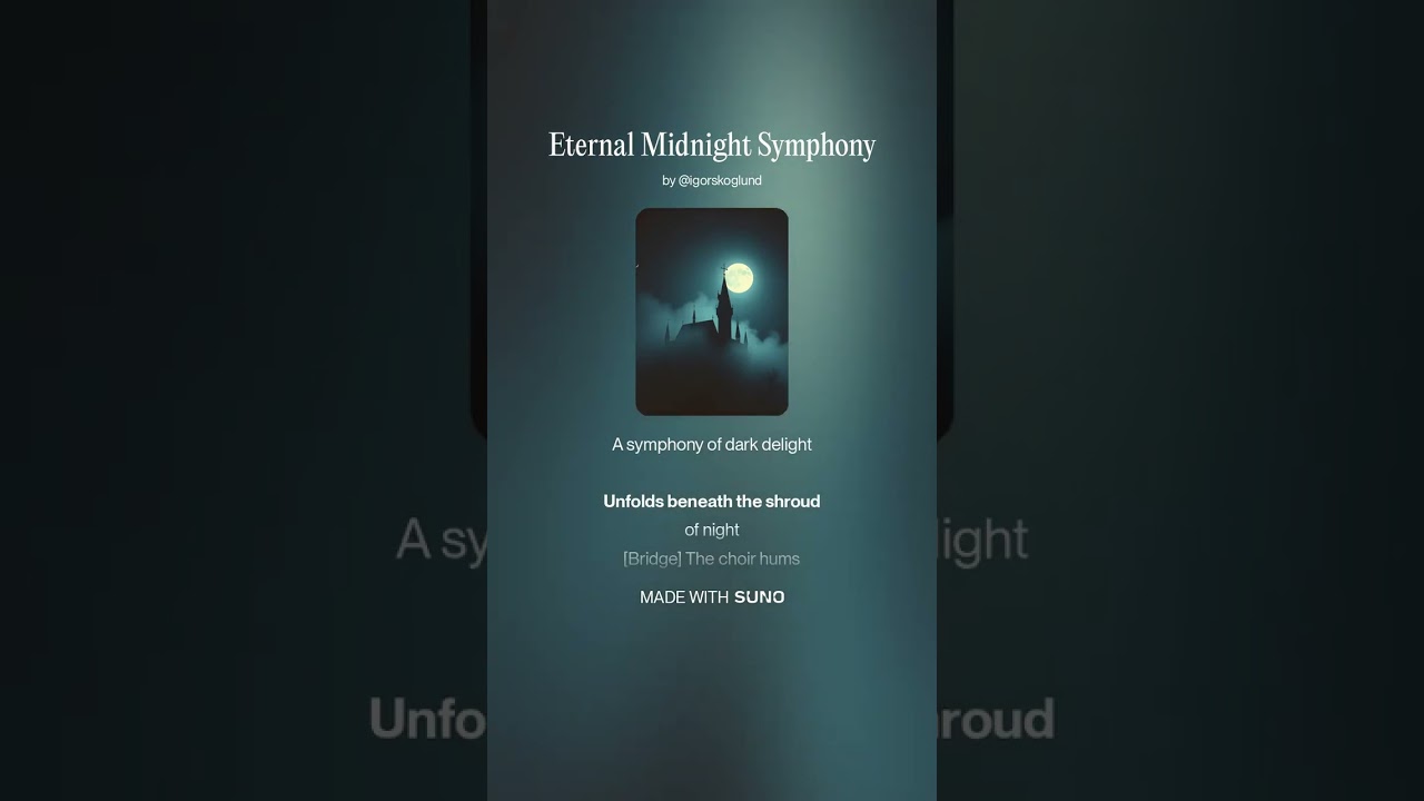 Igor Skoglund AI Orchestra - Eternal Midnight Symphony (1st version)