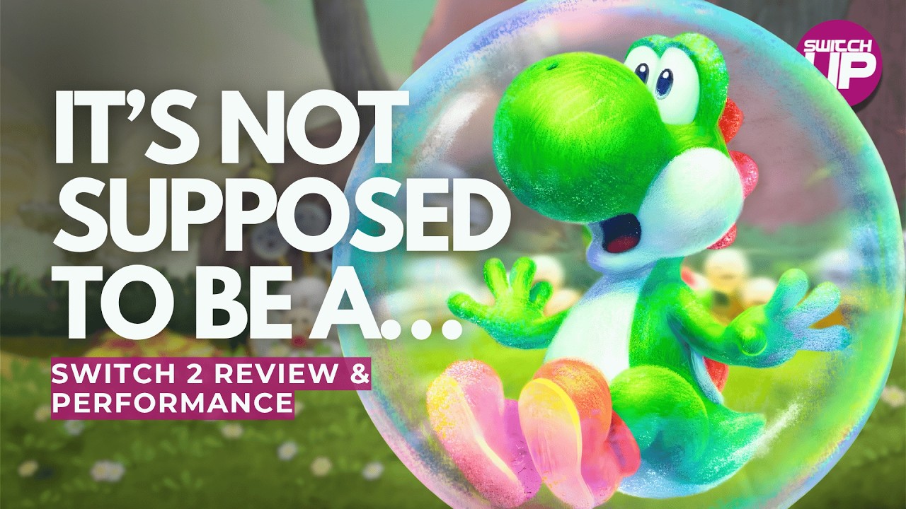 Обзор Yoshi and the Mysterious Book на Nintendo Switch 2