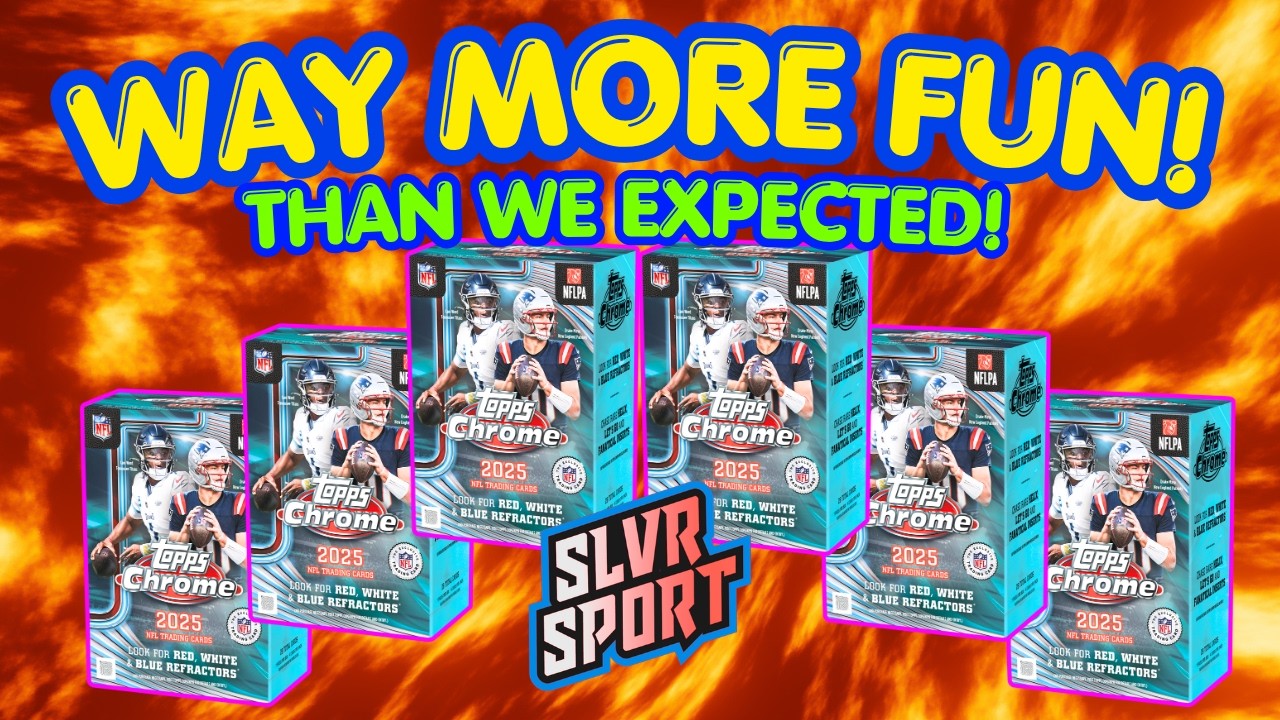 🔥 ЗОЛОТЫЕ + АВТОМАТИЧЕСКИЕ ВЫПАСЫ! 🔥 Из розничной сети! Открываем 6 коробок Topps Chrome Football...