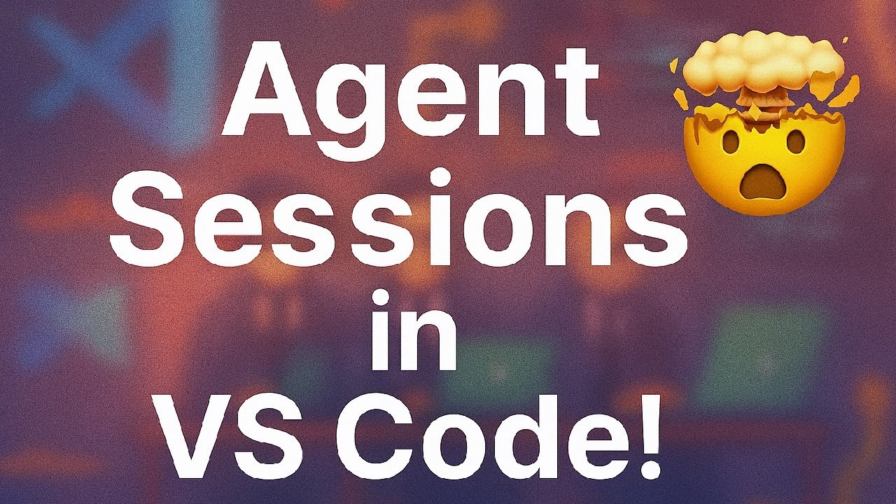 Новая панель сеансов агентов в VS Code &mdash; это нечто невероятное &mdash; краткое содержание за 60 секунд