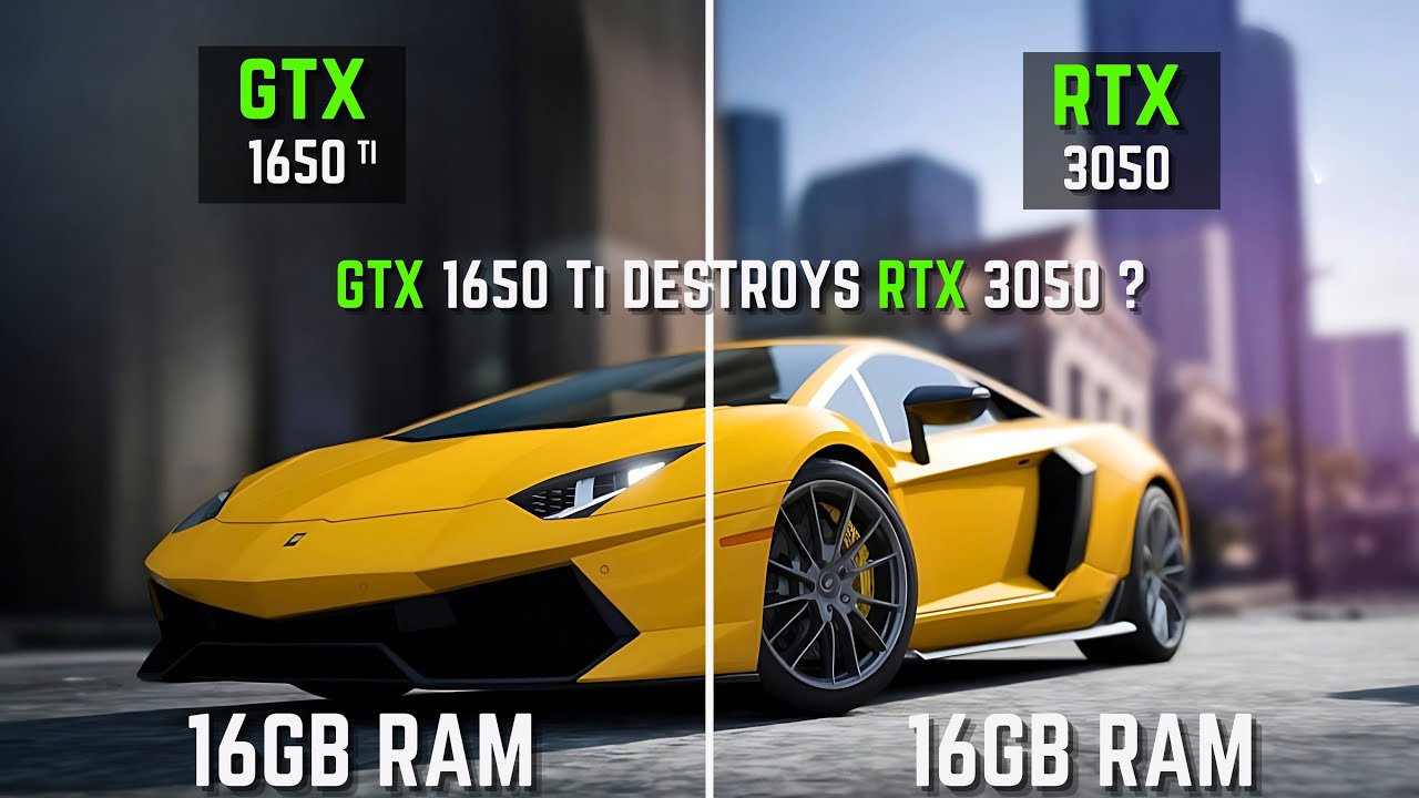 The BIG Difference Between RTX 3050 and GTX 1650 TI for Gamers